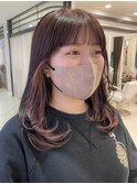 __インナーカラー__ピンクベージュ__春カラー__