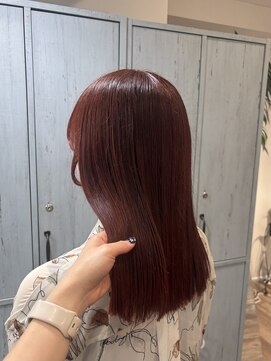 シュシュバイジャガラ 千葉駅北口店(chou chou byJAGARA) オレンジブラウン【chouchou千葉・千葉駅】