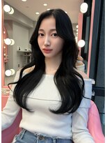 リリー(Lilley) 【稲永麻衣】レイヤーカット+顔まわりカット+韓国ヘア