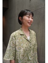 カシ 中目黒(CASI)&nbsp;ミニボブ/ショートボブ/スクエアボブ/黒髪