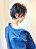 大人カジュアルショート