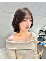 サンド 池袋(sand)&nbsp;くびれボブ/グレージュ/似合わせカット/池袋