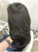 韓国っぽ◇色気上質ツヤカラー/透明感オリーブグレージュカラー