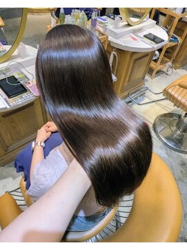 ロンド シャルム 吉祥寺(Lond charme) オリーブグレー/韓国レイヤーカット/マロンベージュ/黒髪/小顔