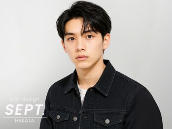 セプト 博多(SEPT.)の写真/【博多駅6分/当日予約OK】プロの"眉毛カット"であなたの第一印象・清潔感がグッとUP！お得なクーポンあり☆