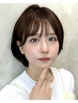 アフロート ルヴア(AFLOAT RUVUA) 【岩田莉奈】ナチュラルレイヤーショートでひし形シルエット新宿
