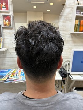 美容室 フレンズ メンズパーマ