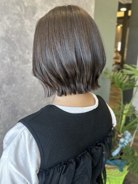 美容室 佐竹 レイヤーボブ