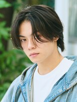 エルマーク 松山(L-MARK)&nbsp;センターパート/ニュアンスパーマ/ダウンパーマ/men's