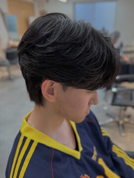 シーフ 千葉(Cyf) MEN'S/韓国/フェザーパーマ/毛流れセンターパート/下田優也