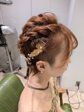 パラッチ 西宮店(Palacchi) ショートボブでもできるヘアアレンジ☆結婚式・パーティーセット