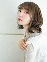 ヘアーロギア 栄店(hair LOGiA)&nbsp;★hair LOGiA★　エメラルドブルーのインナーカラー