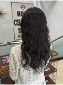 ミルクティーブロンド/ワンホンレイヤーカット/横浜
