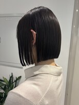 フォト イケブクロ(foto IKEBUKURO)&nbsp;縮毛矯正で梅雨に負けないまとまるボブ