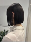 縮毛矯正で梅雨に負けないまとまるボブ