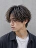 【立体感でお洒落に】メンズカット+大人ハイライトカラー+marbb