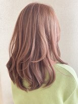ラメール イオン能代店(La Melu)&nbsp;ピンクベージュ×ふんわりレイヤー