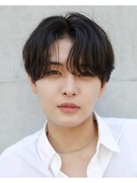 シティ メンズ(CITY men's) 韓国メンズヘア センターパート 毛流れヘア