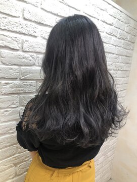 アンククロス 表参道(ANKH CROSS) ブルーグレーグラデーション 【ANKH CROSS 表参道】