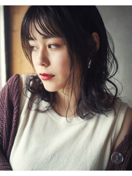 ニコヘアー(niko hair) 抜け感たっぷりの夏の切りっ放しボブ♪