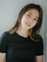 サインヘアー 静岡(sign hair)&nbsp;グラデーション×ミディ