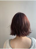 レッドブラウンボブ