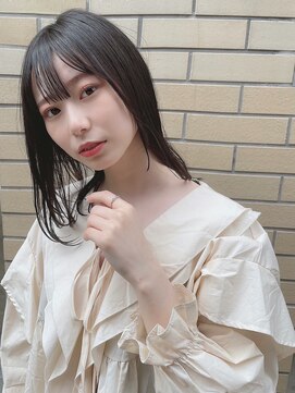 アンブル リュクス 池袋(amble luxe) 前髪/くびれ/イヤリングカラー/韓国/ラベンダーカラー