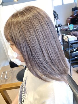 ワンズ(One’s) ミルクティーベージュ×ラベンダー