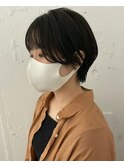 襟足すっきりマッシュショート