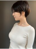 【morio池袋】綺麗でかっこいい黒髪ショート♪