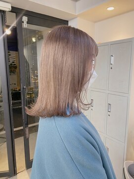 フラム 渋谷(flamme) ミルクティーベージュ＊まろやかカラー