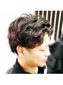 メンズパーマスタイル