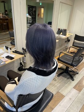 ラべリー 池袋(LOVELEY) ネイビーカラー　ハイトーン【池袋】