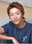 アップバングベリーショート スパイキーメンズ