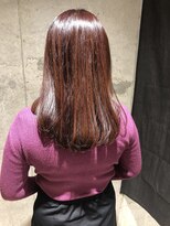 エイト 北千住店(EIGHT)&nbsp;お客様スタイル_デザインカラー_ピンクカラー