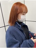 ブリーチ1回～できる！オレンジブラウン【加藤沙久楽】