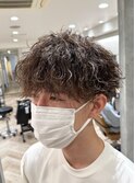 波巻スパイラルマッシュパーマ　k