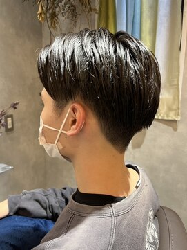 お花と犬と美容室 ハンサムショート