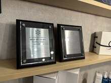 ソア フレア(soa FLEAR)の雰囲気（お客様の多いサロンに送られるアワードを2年連続受賞）