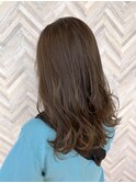 大人くすみカラー/レイヤーロング/ヘルシースタイル