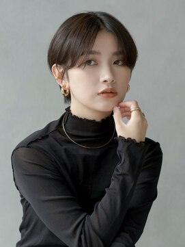 アイティーバイアルバム 藤沢店(IT by ALBUM) 大人ショート_マチルダボブピンクベージュ_ba464141