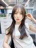 【塚本限定】小顔カット×カラー(ロング)　￥20900［小顔・前髪・銀座］