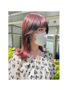 シンク オモテサンドウ(sync omotesando) お肌が綺麗にみえるピンクカラー