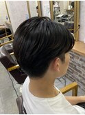 前髪・トップ根元パーマ
