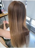 *艶髪_髪質改善トリートメント_ハイトーン_ロング_m85