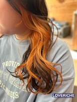 ラブリッシュ(LOVERICHE)&nbsp;オレンジインナーカラー○【浜崎】