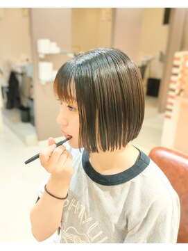 ボヌールヘアー(BONHEUR hair) ラインボブ