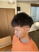 フェードツイストパーマ