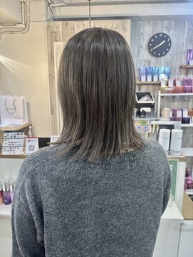 ロア ヘアーコーディネート 三条烏丸店(LoRE hair coordinate) LoRE☆ハイライトオリーブグレージュカラー