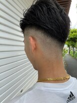 ライズ 渋谷店(RISE)&nbsp;【スキンフェード】オールバック束感ショート！